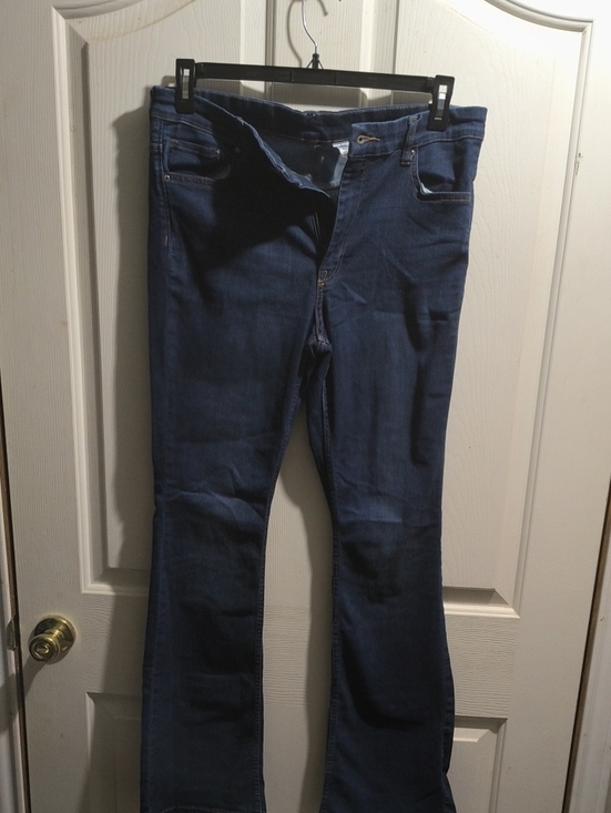 Denim - Classic Women's Dark Blue Jeans